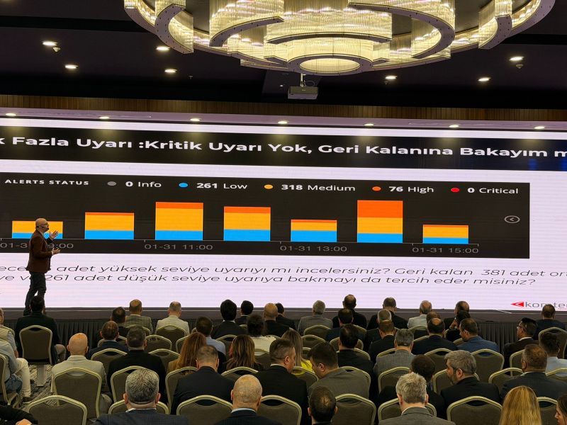Our Technical Director Ekrem Kolday at the 13th Public Sector IT Summit