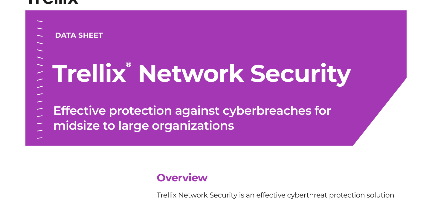 Trellix Network Security (NX)