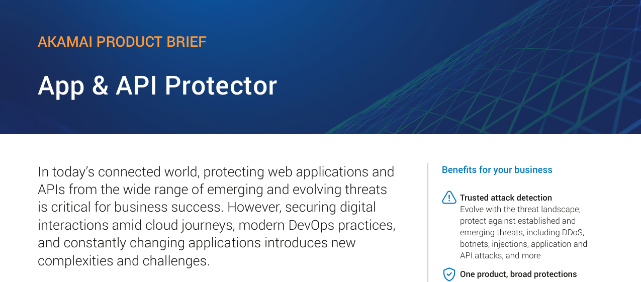 Akamai App & API Protector (WAAP)